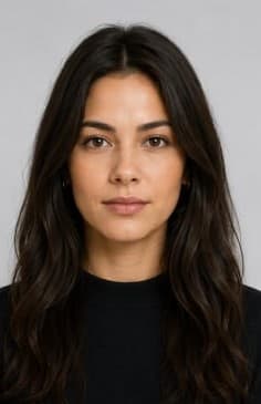 woman with long hair