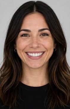 woman with big smile expression